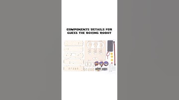 Components Details for C4L Wooden Coding Robot Kits #robotics #steam #stemeducation #robot