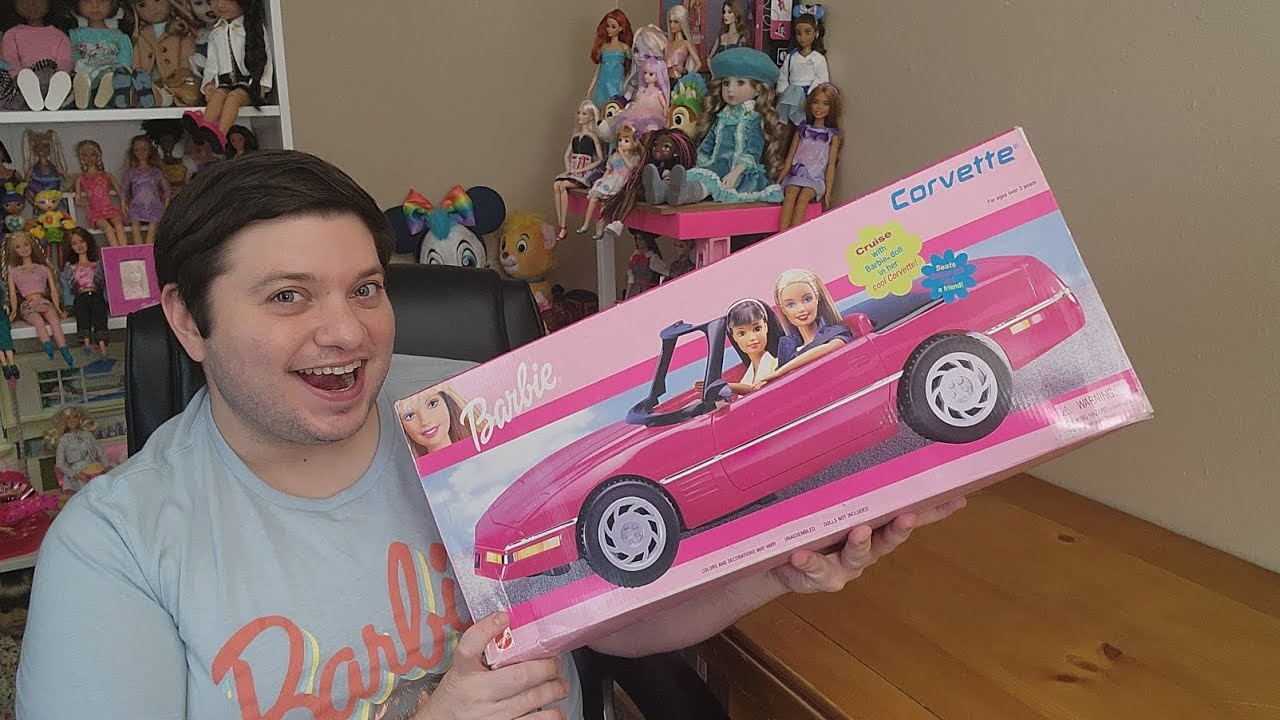 Opening The Barbie Corvette from 1999!