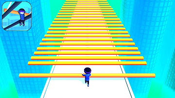 Big Satisfying Mobile Gaming Roof Rails Top Free Tiktok Gameplay (Android,iOS) Walkthrough All Level