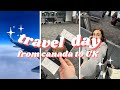 ✈️ TRAVEL DAY! 🧳 Travel from Canada to England, first time in 2 years! | Moving from UK to Canada