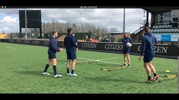 Lineout Jumper Practice