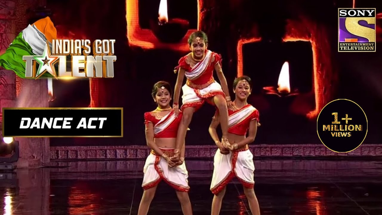 This Trio Delivers An Acrobatic Act On Dola Re  Indias Got Talent Season 8  Dance Act