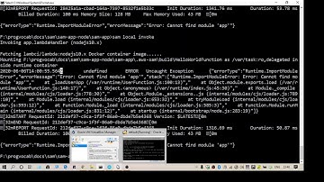 {"errorType":"Runtime.ImportModuleError","errorMessage":"Error: Cannot find module 