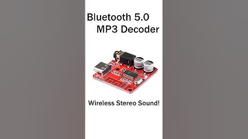 Bluetooth 5.0 MP3 Decoder: Wireless Sound! Crystal-Clear Audio- BassX🎶 #audioamplifier