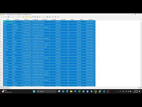 How to calculate Average or Mean for the data using QGIS