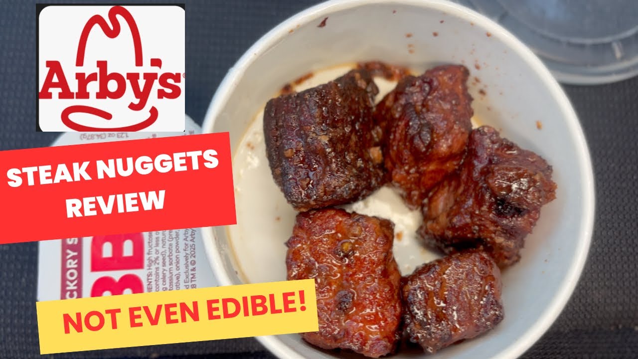Arby's NEW Steak Nuggets Review