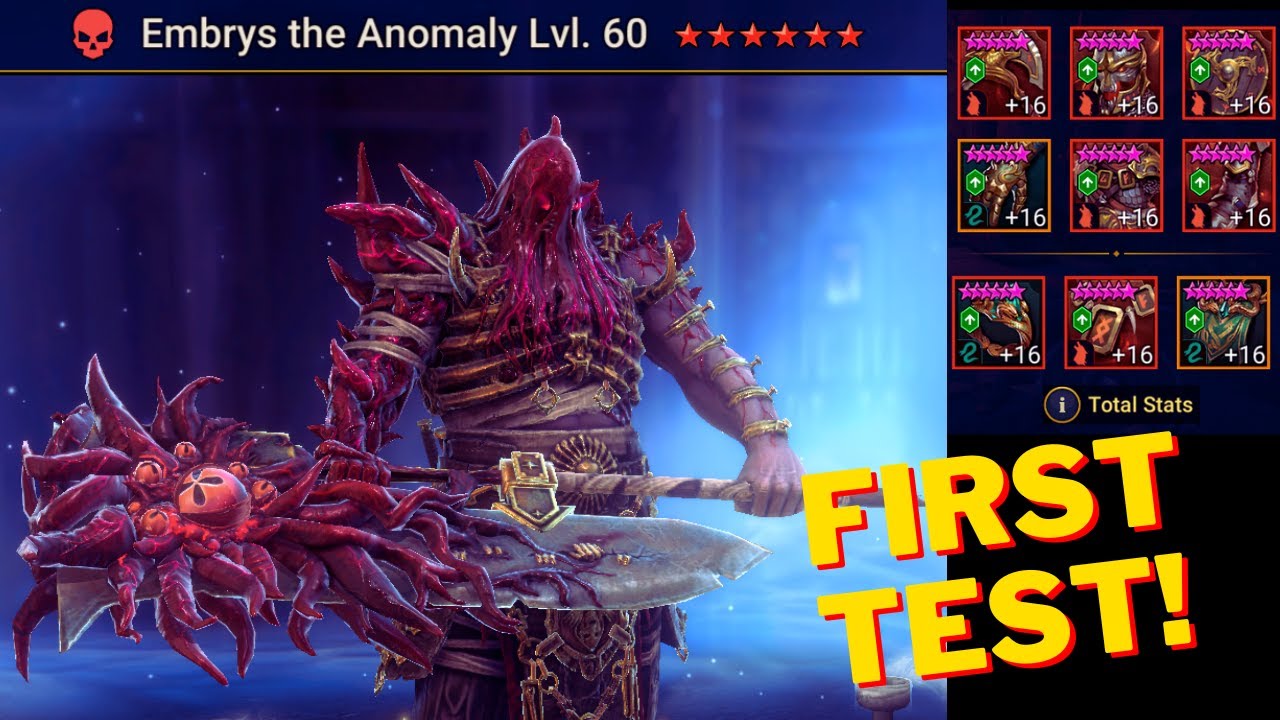 Embry's Build Embrys The Anomaly Showcase! 100% Strip StoneSkin! Raid Shadow Legend ...