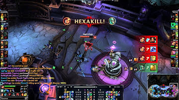 Hexakill Twisted Treeline - Katarina