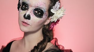 Colourful (Easy) Skull Makeup Tutorial by Klaire de Lys Art 24,653 views 6 years ago 4 minutes, 45 seconds