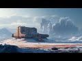 Frozen outpost serene and ethereal music for a harsh but beautiful landscape  fire side chants