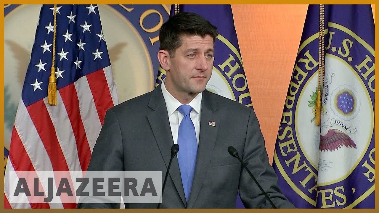 🇺🇸 رئيس مجلس النواب الأمريكي بول رايان لن يترشح لإعادة انتخابه | الجزيرة الإنجليزية
