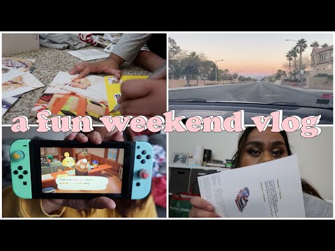 weekend vlog: redoing my room, playing lots of animal crossing and watching the blackpink concert