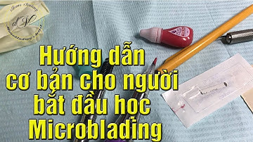 Những điều cơ bản cho người mới bắt đầu học Microblading (David Nguyen, iBrows Academy)