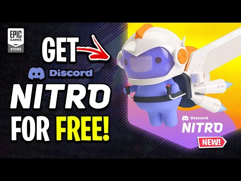 How To Get DISCORD NITRO For FREE On Epic Games!