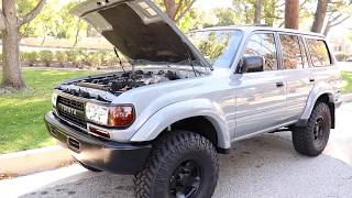 Fzj80  1994 Toyota Land Cruiser Engine Sound