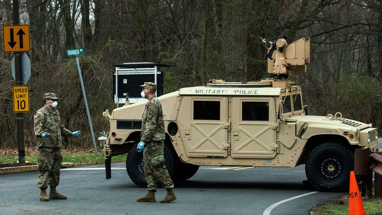 Нацгвардия США против коронавируса | АМЕРИКА | 23.03.20