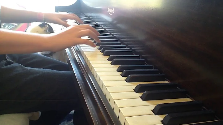 Let it go  piano piece.