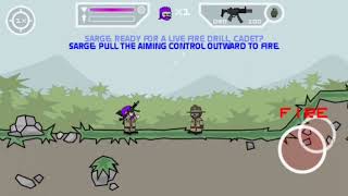 Farst playing MINI MILITIA DOODIE ARMY 2 TRAING AND PRACTICE (LOCAL) screenshot 3