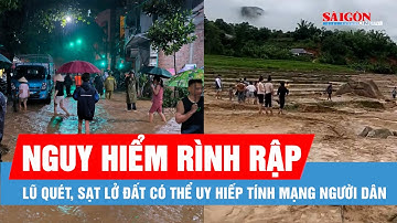 Cảnh báo nguy cơ lũ quét, sạt lở tại 4 tỉnh