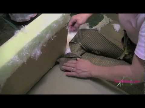 Upholstery Installing Decorative Tacks In A Wingback Chair 