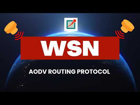 AODV Routing Protocol Simulation | OMNeT++ & INET | WSN Practical