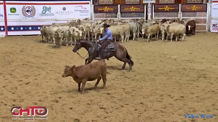 Kenny Platt Wins Open Derby Final at 2016 NCHA Sum...