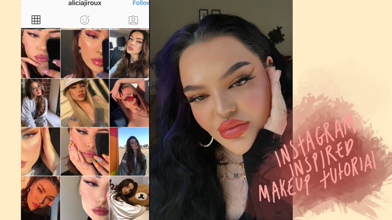 INSTAGRAM INSPIRED MAKEUP TUTORIAL / ALICIAJIROUX
