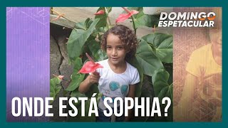 Caso Sophia: Domingo Espetacular mostra novas imagens que podem ajudar a esclarecer morte