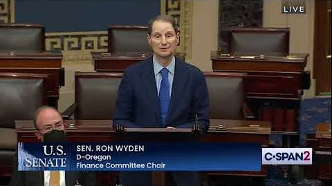 Wyden Tribute to Retiring Senate Finance Committee...