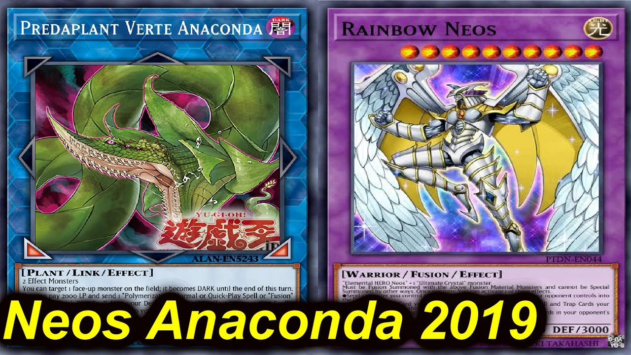 Ygopro Rainbow Neos Anaconda Otk 4 Ways To Abuse It 2019 Youtube