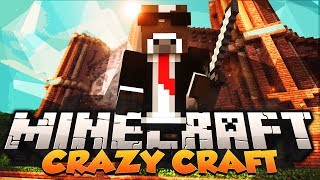 Minecraft "double dragon fight" - crazy craft modded survival ep. 13 (
)