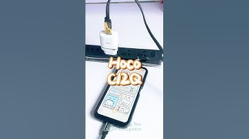 Cốc sạc nhanh Hoco C12Q kiểu dáng gọn nhẹ với 2 màu trắng đen tối giản #dientu #chinhhang #shopee