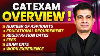 CAT Exam Complete Roadmap🔥 |  Eligibility, Pattern, Selection Process &amp; Work Experience