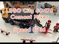 LEGO City 60478 Cement Mixer – Speed Build &amp; Time-lapse 🧱🏗️