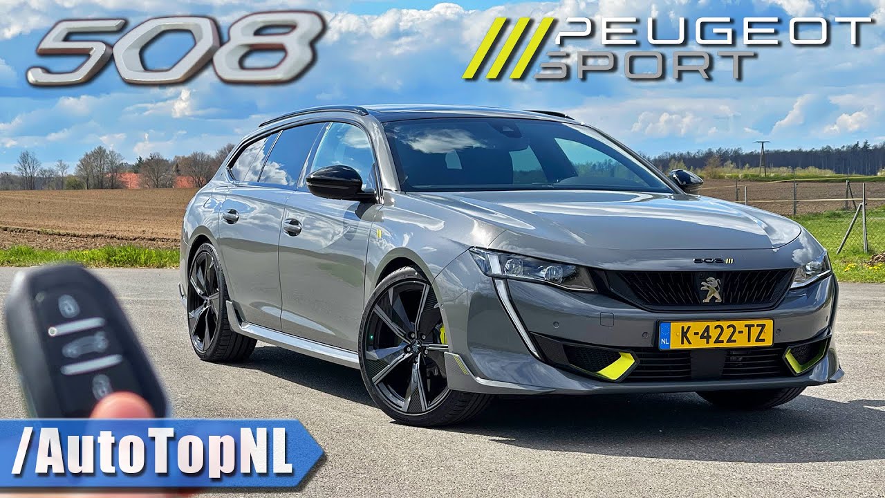 Peugeot 508 PSE | REVIEW on AUTOBAHN [NO SPEED LIMIT] by AutoTopNL
