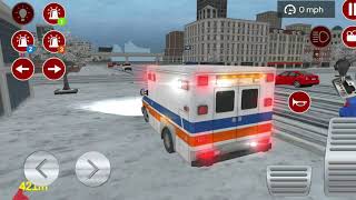 Jogo de Carros de Ambulância Simulador – Ambulance Simulator 2021 – Emergency Van screenshot 3