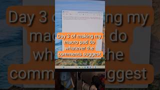 Letting comments control my macro pad (day 3) Spotify playlist controller #macropad #shorts #spotify