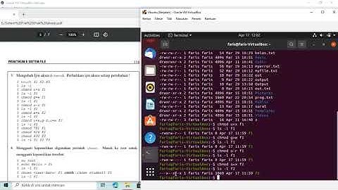 Sistem File (Hak akses) di Linux Ubuntu!