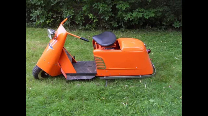 1955 Cushman Sears Allstate Scooter Model 811 40