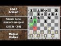 Partite Commentate di Scacchi 73 - Carlsen vs Aronian - Niente Patta, siamo Norvegesi - 2013 [C88]