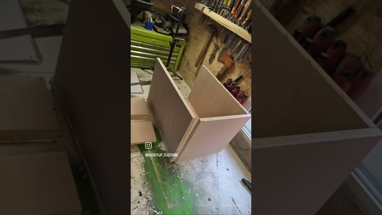 part 2 Subwoofer box building. 