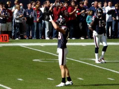 Texans Reciever Kevin Walter