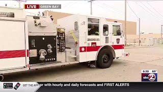 Fire crews battle paper machine fire and heat at Procter & Gamble