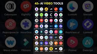 45+ Ai video tools to help you 😯🙀 #excel #realwaystomakemoneyfromhome #excelforbeginners 👍