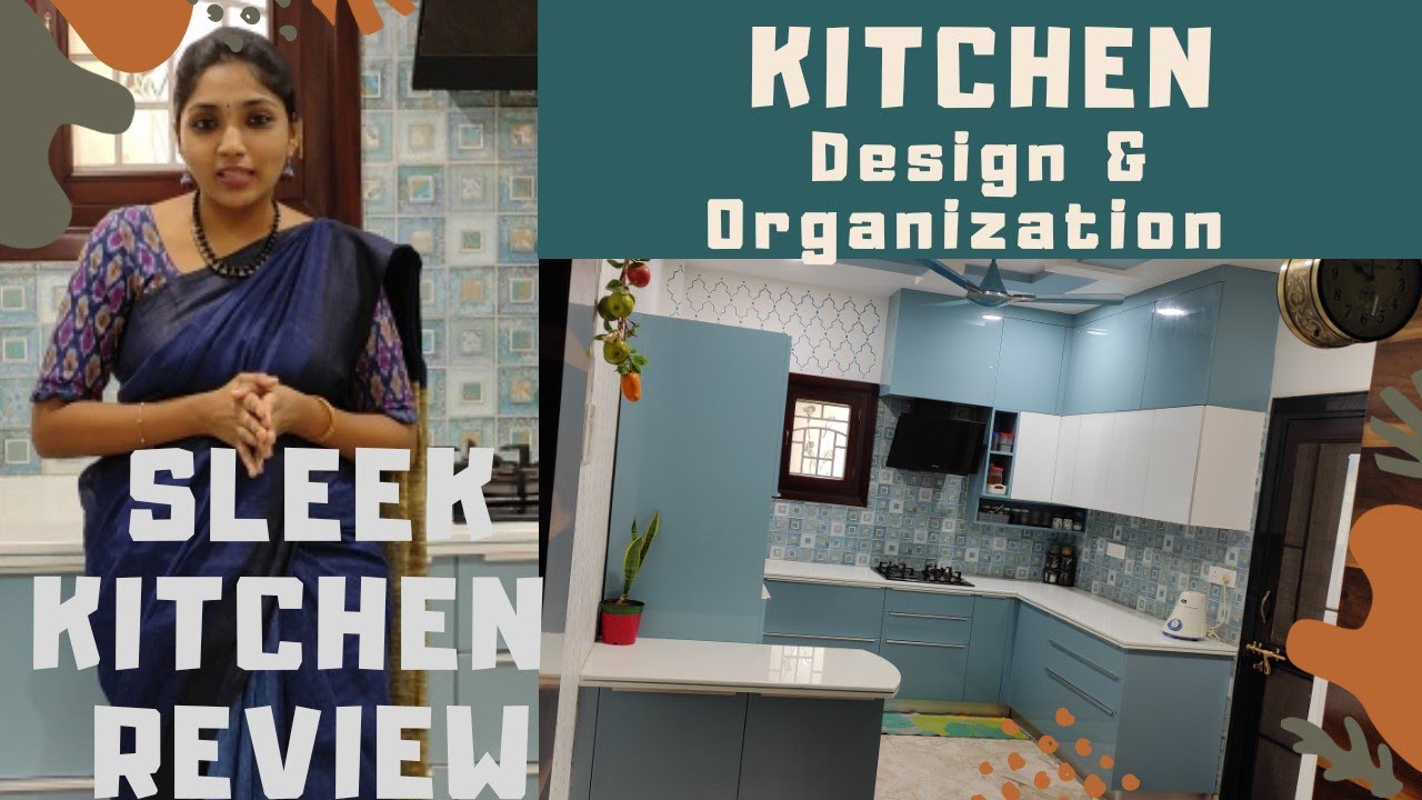 Kitchen tour||design and organization|| SLEEK kitchen review||modular kitchen||Home tour Part 2||SSK