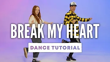 DUA LIPA - Break My Heart | Dance Tutorial with Kyle Hanagami