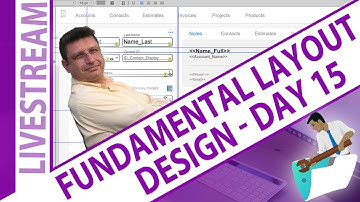 Fundamental Layout Design in FileMaker Pro - Day 15
