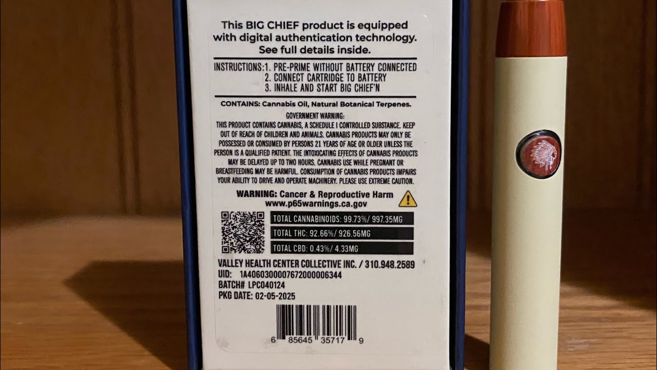 Big Chief Lemon Pound Cake Strain Review