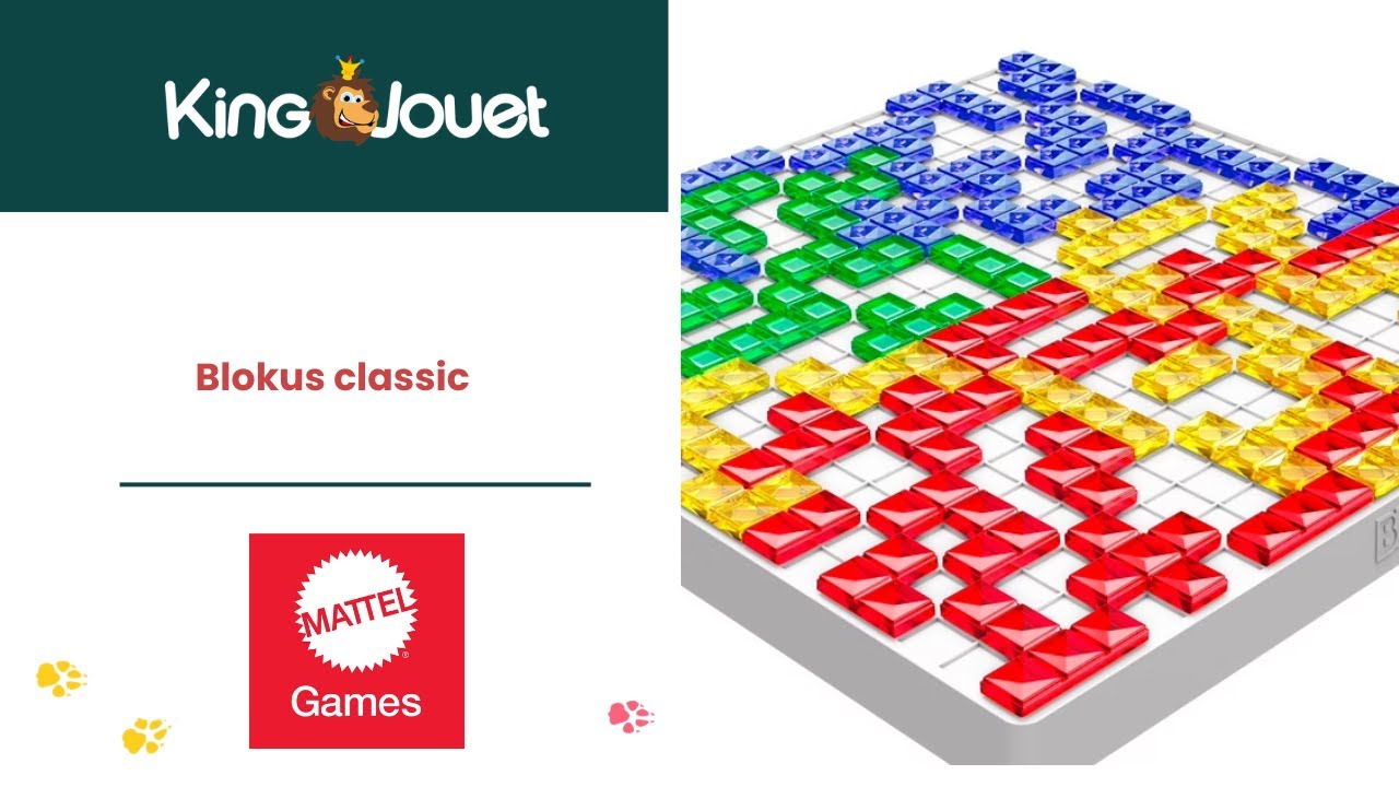 MATTEL GAMES - Blokus - Jeu de Societe et de Strategie - Grand magasin MATTEL GAMES - Blokus - Jeu de Societe et de Strategie - Grand magasin