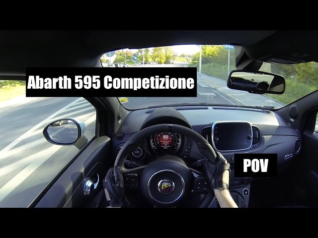 Fiat Abarth 595 Competizione Test Drive POV 